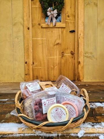 Pasta, focaccia, biscotti, semifreddo, and other products from Trenchers Farmhouse Gastronomia of Vermont in Lyndonville.